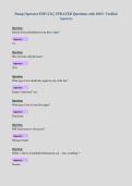 Pump Operator FSFC116 &vert; UPDATED Questions with 100&percnt; Verified&NewLine;Answers&NewLine;