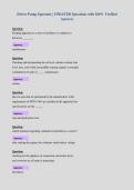 Driver Pump Operator &vert; UPDATED Questions with 100&percnt; Verified&NewLine;Answers