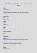 Mobile Water Supply &vert; UPDATED Questions with 100&percnt; Verified&NewLine;Answers