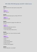 NFPA 1002 &vert; UPDATED Questions with 100&percnt; Verified Answers&NewLine;