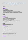 SCMH 1010 FINAL EXAM Auburn University &vert; UPDATED Questions&NewLine;with 100&percnt; Verified Answers