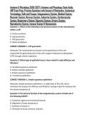 Anatomy & Physiology 2026&sol;2027 &vert; Anatomy and Physiology Study Guide&comma; A&P Exam Prep&comma; Practice Questions with Answers & Rationales&comma; Anatomical Terminology&comma; Cells and Tissues&comma; Integumentary System&comma; Skeletal System&comma; Muscular System&comma; Nervous System&comma; Endocrine 