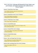 WGU C783 Task 1&colon; Initiating and Planning the Project &lpar;Inputs&comma; tools&NewLine;and techniques&comma; and outputs&rpar; Questions with Verified Answers&NewLine;&lpar;Correct Update&rpar;