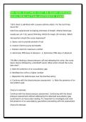 RN HESI EXIT TEST EXAMS WITH CORRECT ANSWERS &sol;GRADED A&plus;&sol;PRACTICE TEST