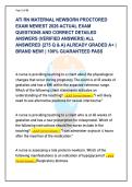 Neonatal Adaptation & High-Risk L&D Engine Kit &mdash; ATI RN Section Exam Validation File