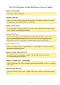 C963 WGU Questions with Verified Answers &lpar;Correct Update&rpar;