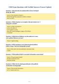C963 Exam Questions with Verified Answers &lpar;Correct Update&rpar;