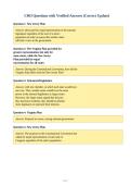 C963 Questions with Verified Answers &lpar;Correct Update&rpar;
