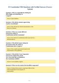 US Constitution C963 Questions with Verified Answers &lpar;Correct&NewLine;Update&rpar;