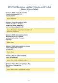 D311 WGU Microbiology with Lab&colon; PA Questions with Verified&NewLine;Answers &lpar;Correct Update&rpar;