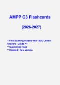 AMPP C3 Flashcards 2026&sol;2027 &ndash; Study Guide&comma; Practice Questions & Exam Prep&NewLine;