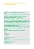 Portage Learning Anatomy & Physiology II&colon; Module 7 Exam&period;Final Test 20262027&NewLine;
