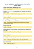 wits study guide practice exams Questions with Verified Answers&NewLine;&lpar;Correct Update&rpar;