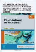 Test Bank for For Foundations of Nursing by Kim Cooper&comma; Kelly Gosnell &lpar;9th Edition&rpar; - Graded A&plus; Comprehensive Ex&period;&period;&period;