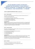 CPL250 BEAKER CLINICAL PATHOLOGY ADMINISTRATION MODULE 5 EXAM 2026&sol;2027 &vert; CLINICAL PATHOLOGY &vert; 40 VERIFIED Q&A &vert; DETAILED RATIONALES &vert; PASS GUARANTEED &ndash; A&plus; GRADED
