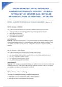 CPL250 BEAKER CLINICAL PATHOLOGY ADMINISTRATION QUIZ 6 2026&sol;2027 &vert; CLINICAL PATHOLOGY &vert; 50 VERIFIED Q&A &vert; DETAILED RATIONALES &vert; PASS GUARANTEED &ndash; A&plus; GRADED
