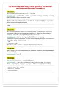 CHC Exam Prep 2026&sol;2027 &vert; Actual Questions and Answers&NewLine;Latest Updated 2026&sol;2027 &lpar;Graded A&plus;&rpar;