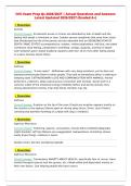 CHC Exam Prep Qs 2026&sol;2027 &vert; Actual Questions and Answers&NewLine;Latest Updated 2026&sol;2027 &lpar;Graded A&plus;&rpar;