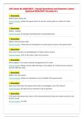 CHC Exam Qs 2026&sol;2027 &vert; Actual Questions and Answers Latest&NewLine;Updated 2026&sol;2027 &lpar;Graded A&plus;&rpar;