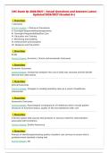 CHC Exam Qs 2026&sol;2027 &vert; Actual Questions and Answers Latest&NewLine;Updated 2026&sol;2027 &lpar;Graded A&plus;&rpar;