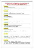 CHC Exam Review June 2026&sol;2027 &vert; Actual Questions and&NewLine;Answers Latest Updated 2026&sol;2027 &lpar;Graded A&plus;&rpar;