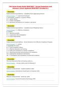CHC Exam Study Guide 2026&sol;2027 &vert; Actual Questions and&NewLine;Answers Latest Updated 2026&sol;2027 &lpar;Graded A&plus;&rpar;&NewLine;