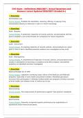 CHC Exam &ndash; Definitions 2026&sol;2027 &vert; Actual Questions and&NewLine;Answers Latest Updated 2026&sol;2027 &lpar;Graded A&plus;&rpar;