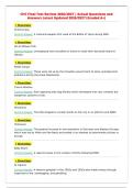 CHC Final Test Review 2026&sol;2027 &vert; Actual Questions and&NewLine;Answers Latest Updated 2026&sol;2027 &lpar;Graded A&plus;&rpar;&NewLine;