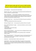 CPDT-KA Study Guide with all Correct & 100&percnt; Verified Answers &vert;Actual Complete Update &vert;Already Graded A&plus;