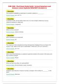 CHM 1020 - Final Exam Study Guide &vert; Actual Questions and&NewLine;Answers Latest Updated 2026&sol;2027 &lpar;Graded A&plus;&rpar;&NewLine;