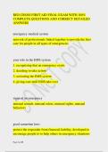 RED CROSS FIRST AID FINAL EXAM WITH 100&percnt; &NewLine;COMPLETE QUESTIONS AND CORRECT DETAILED&NewLine;ANSWERS