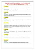 CHM 1020 Final Exam Study Guide &vert; Actual Questions and&NewLine;Answers Latest Updated 2026&sol;2027 &lpar;Graded A&plus;&rpar;&NewLine;