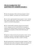 PPN 301 EXAMINATION TEST&NewLine;QUESTIONS WITH ANSWERS GRADED A