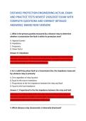 DISTANCE PROTECTION ENGINEERING ACTUAL EXAM &NewLine;AND PRACTICE TESTS NEWEST 2026&sol;2027 EXAM WITH &NewLine;COMPLETE QUESTIONS AND CORRECT DETAILED &NewLine;ANSWERS&vert; BRAND NEW VERSION&excl;