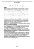Mikro&ouml;konomik Einsendeaufgabe - BESTANDEN 2025