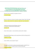 NRNP6566&sol;NRNP6566MidtermExam&vert;Advanced &NewLine;CareofAdultsinAcuteSettingsI&vert;Questionsand &NewLine;VerifiedAnswers&vert;Latest2026&sol;2027 Update-Walden  