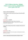 NR 511 Midterm Questions&comma; Multiple Choices&comma; Correct Answers&comma; and Rationales &vert; Latest Update 2026-2027