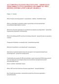 ACCT 2000 FINAL EXAM EOC PRACTICE LOWE &ndash; ARDOIN EXAM WITH CORRECT ACTUAL QUESTIONS AND CORRECTLY WELL DEFINED ANSWERS LATEST ALREADY GRADED A&plus;&NewLine;