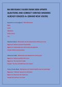 BA 300 EXAM 2 GUIDE EXAM 2026 UPDATE&NewLine;QUESTIONS AND CORRECT VERIFIED ANSWERS&NewLine;ALREADY GRADED A&plus; &lpar;BRAND NEW VISION&rpar;&NewLine;