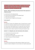 NEVADA C-21B AIR CONDITIONING CONTRACTOR ACTUAL &NewLine;PRACTICE EXAM 2026&sol;2027 QUESTIONS WITH VERIFIED &NewLine;ANSWERS &vert; INSTANT DOWNLOAD PDF