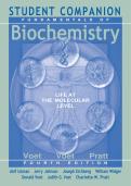 Student Companion To Accompany Fundamentals Of Biochemistry&colon; Life At The Molecular Level 4th Edition &vert; Akif Uzman&comma; Jerry Johnson&comma; William Widger&comma; Joseph Eichberg&comma; Donald Voet&comma; Judith G&period; Voet & Charlotte W&period; Pratt &vert; ISBN 9781118218273