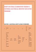 &NewLine;NEIEP 400 FINAL EXAMINATION VERSION 2 &ndash; &NewLine;NATIONAL ELECTRICAL INDUSTRY EDUCATION &NewLine;PROGRAM 