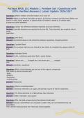 Portage BIOD 101 Module 1 Problem Set &vert; Questions with&NewLine;100&percnt; Verified Answers &vert; Latest Update 2026&sol;2027