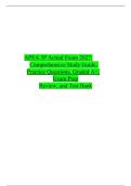 APEA 3P Exam 2027 Comprehensive Study Guide &vert; Practice Questions and Answers &vert; Exam Prep Review &vert; Test Bank