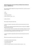 HS 311 Fundamentals of Insurance Planning &vert; Multiple-Choice Questions & Answers &vert; 2026&sol;2027 Exam