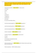 NCLEX Exam Questions and Answers 2026&sol;2027 &vert; Dexamethasone Side Effects &vert; Pharmacology Practice Questions &vert; Detailed Rationales