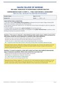 NSG 4800 &lpar;NSG4800&rpar; &ndash; Transition to Professional Nursing Practice COMP 3 &sol; Comprehensive Review Exam &lpar;V2&rpar;&comma; updated for Fall 2026-2027&period;