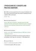 CPHON EXAMS KEY CONCEPTS AND&NewLine;PRACTICE QUESTIONS