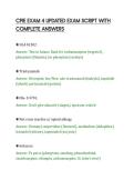 CPJE EXAM 4 UPDATED EXAM SCRIPT WITH&NewLine;COMPLETE ANSWERS
