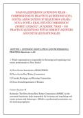 NSAR Salesperson Licensing Exam Study Guide 2026&ndash;2027&colon; 350 Practice Questions with Correct Answers & Detailed Rationales for Nova Scotia Real Estate Exam Success